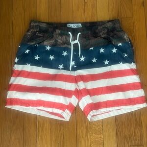 Men’s Free Planet Swim Shorts Size Large